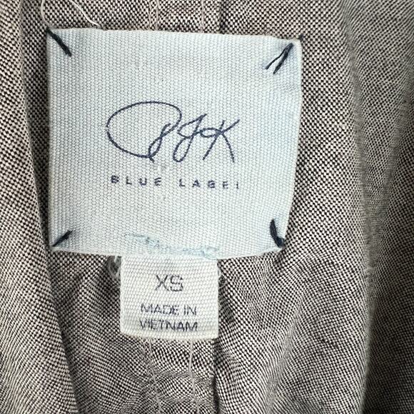 PJK Patterson J. Kincaid Blue Label Denim Fitted Button Down Shirt XS $98 - Picture 6 of 7